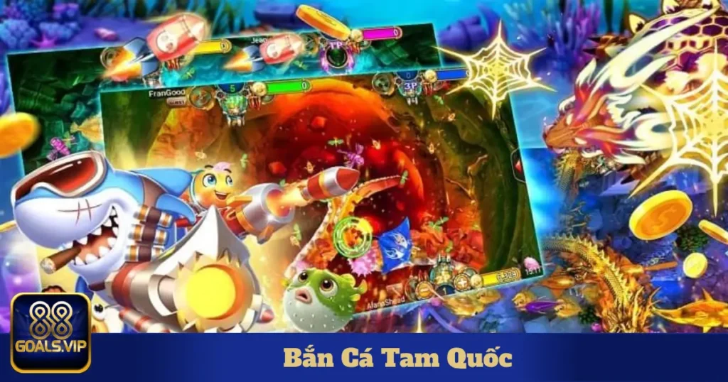 Bắn Cá Tam Quốc 88Goals: Trò Chơi Đổi Thưởng Đầy Mới Lạ 1 Các Loại Cá Đặc Biệt Trong Chủ Đề Tam Quốc